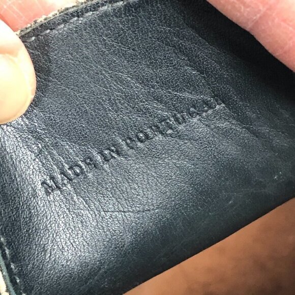 Adieu Paris Beige Black Brogue Casual Dress Shoes Size 10-10.5 - Picture 7 of 16